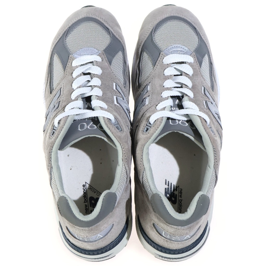New Balance(ニューバランス) 990V2 GRAY ローカットスニーカー グレー US11.5/29.5cm M990GY2