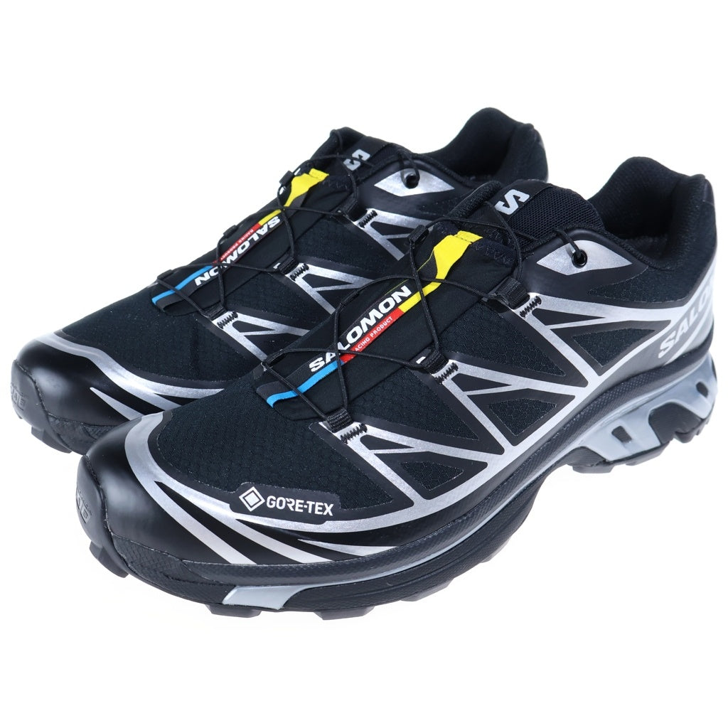 SALOMON(サロモン) XT-6 GORE-TEX BLACK/FOOTWEAR SILVER ローカットスニーカー ゴアテックス ブラック US12/30.0cm 474506