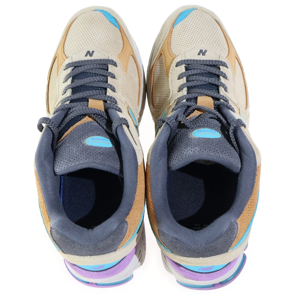 New Balance(ニューバランス) BEIGE/PURPLE ローカットスニーカー ベージュ/パープル US11/29.0cm M2002RWA