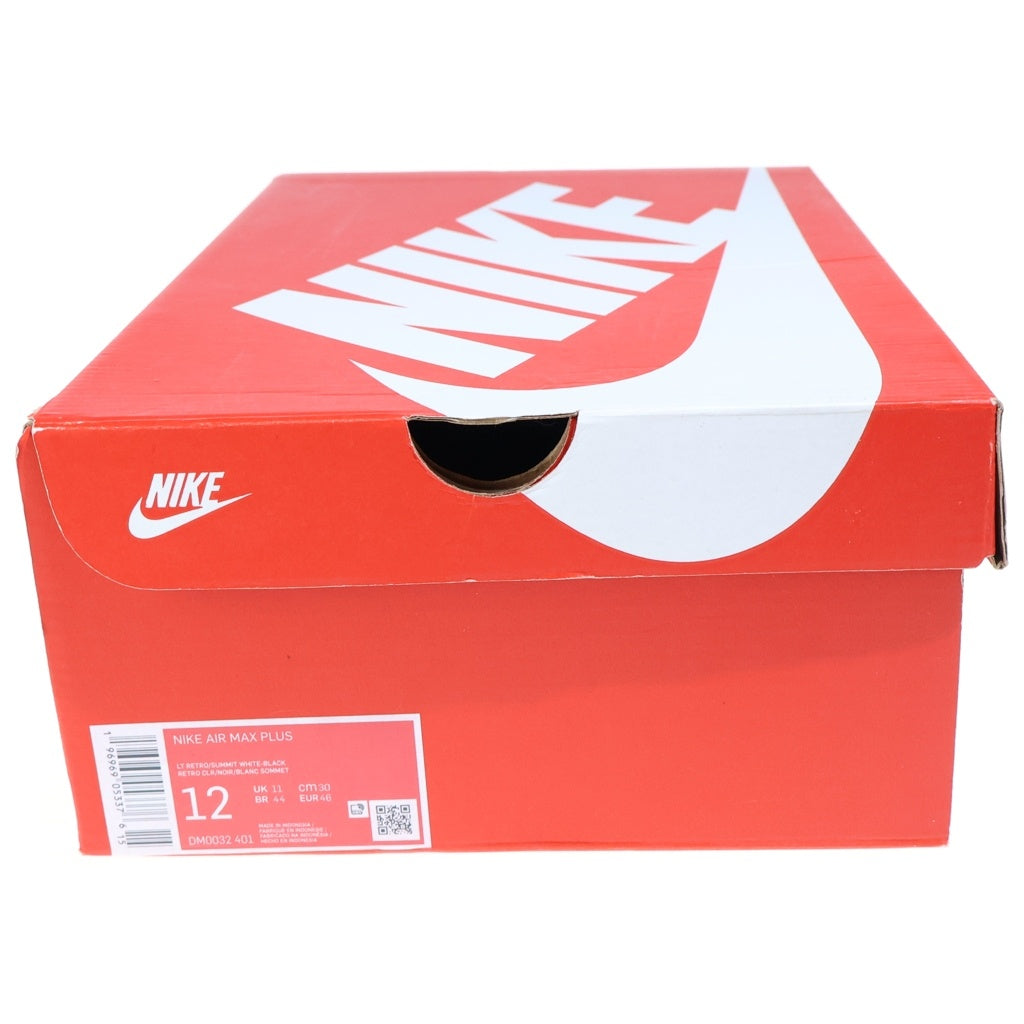 NIKE(ナイキ) AIR MAX PLUS LIGHT RETRO DM0032-401 エアマックスプラス ライトレトロ ローカットスニーカー ブルー/ブラック US12/30.0cm