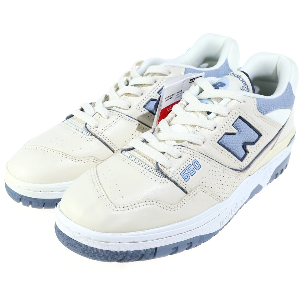 New Balance(ニューバランス) BB550PLA 550 OFF WHITE/SKY BLUE ローカットスニーカー ホワイト/ブルー US11/29.0cm