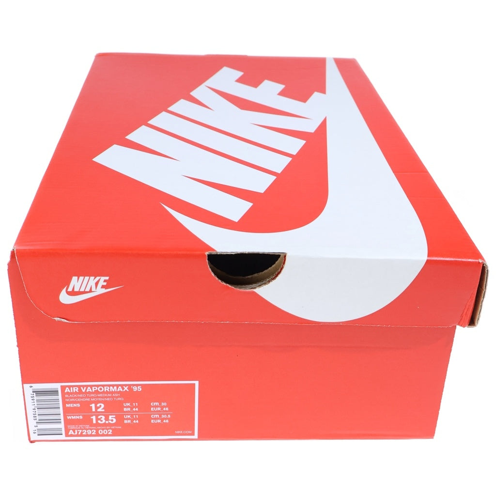 NIKE(ナイキ) AIR VAPORMAX 95 エアヴェイパーマックス95 ローカットスニーカー グレー/ブルー US12/30.0cm AJ7292-002