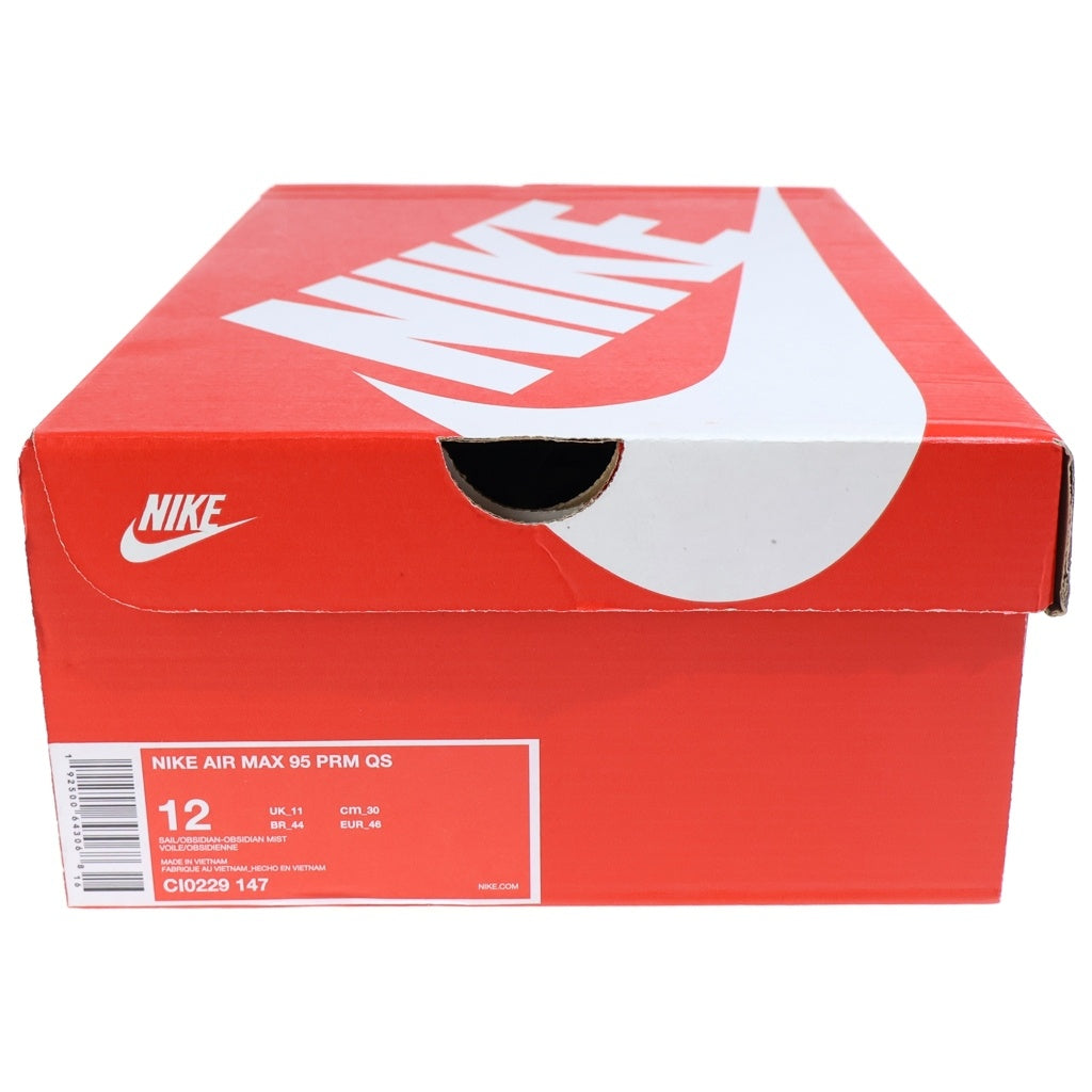 NIKE(ナイキ) AIR MAX 95 Just Do It Mt. Fuji CI0229-147 エアマックス95 ジャスト ドゥ イット マウント フジ ローカットスニーカー ホワイト US12/30.0cm