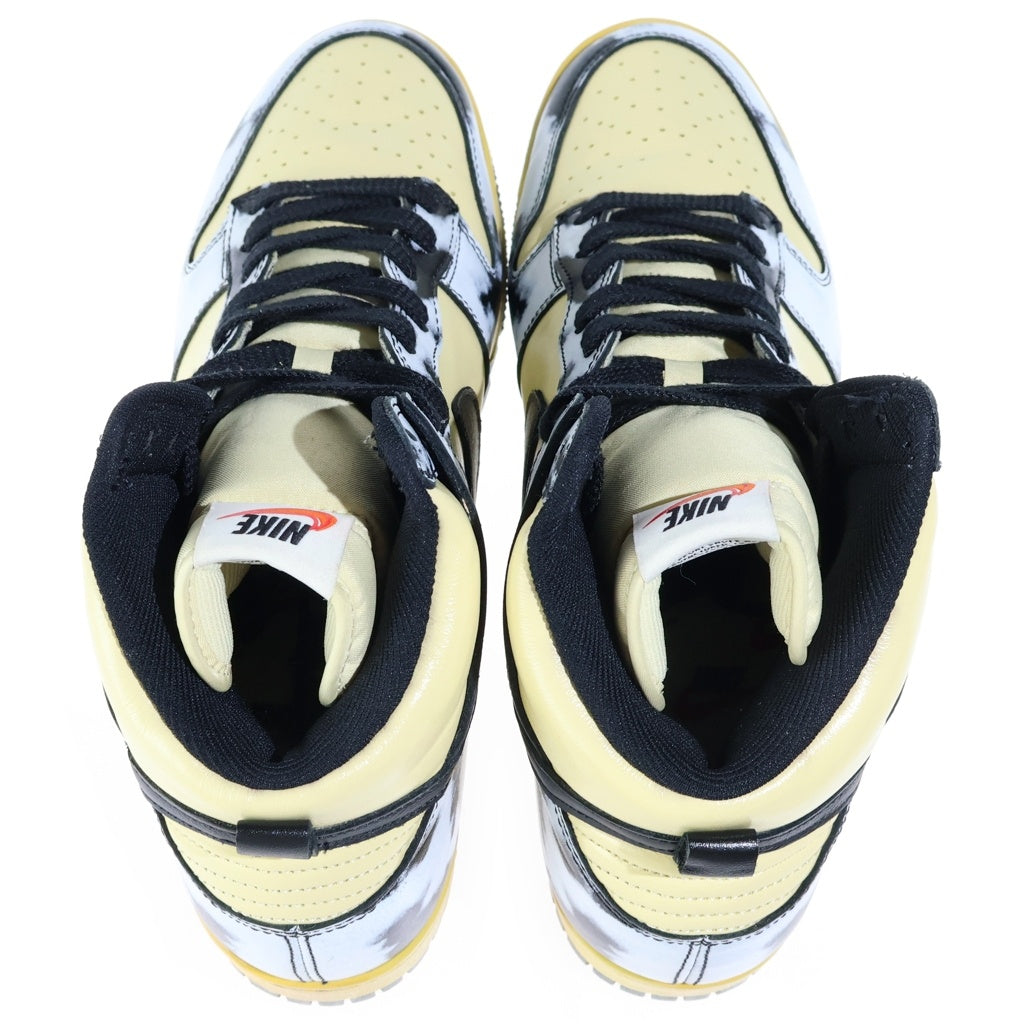 NIKE(ナイキ) DUNK HIGH 1985 SP BLACK ACID WASH DD9404-700 ダンク ブラックアシッドウォッシュ ハイカット スニーカー ホワイト/ブラック US12/30.0cm