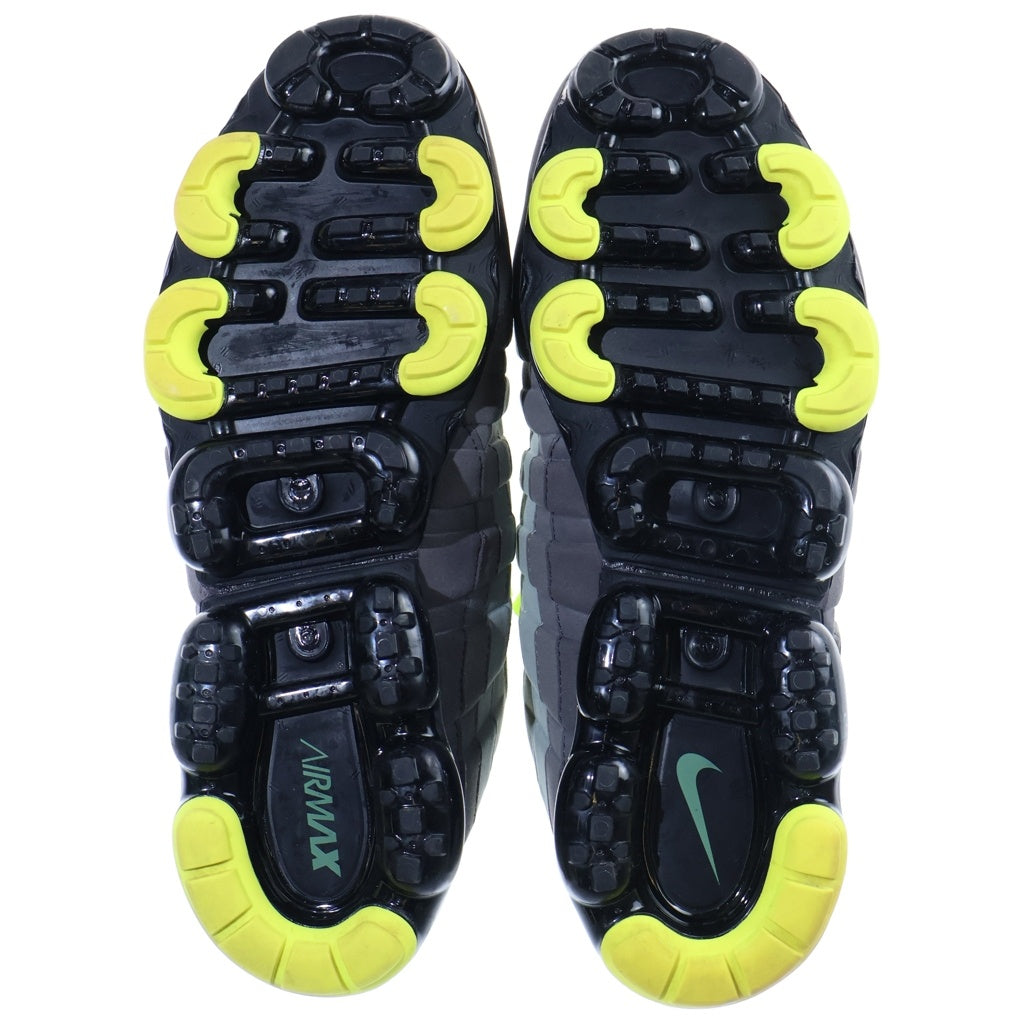 NIKE(ナイキ) AIR VAPORMAX 95 NEON AJ7292-001エアヴェイパーマックス ネオン ローカットスニーカー グレー/イエロー US12/30.0cm AJ7292-001