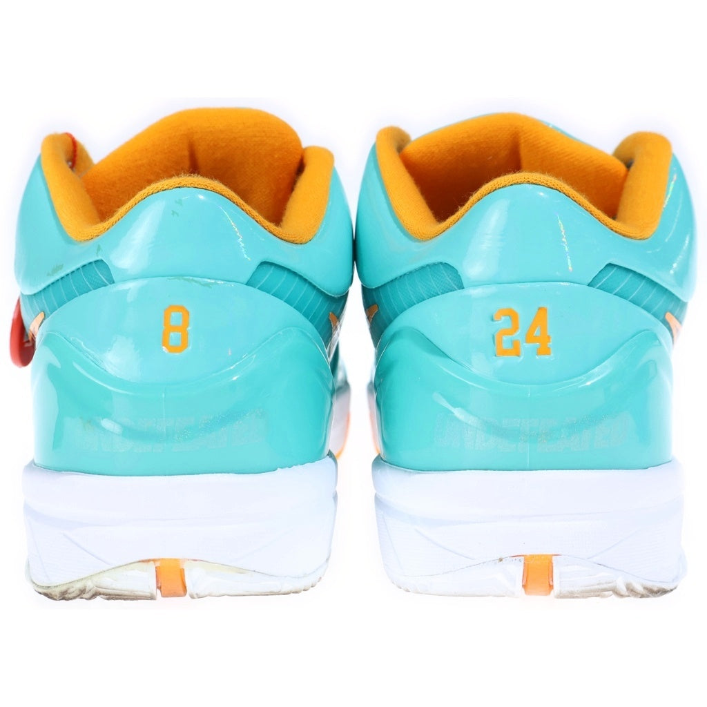 NIKE(ナイキ) ×UNDEFEATED Kobe 4 Protro Hyper Jade アンディフィーテッド コービー4 プロトロ ハイパー ジェイド ブルー/オレンジ US12/30cm CQ3869-300