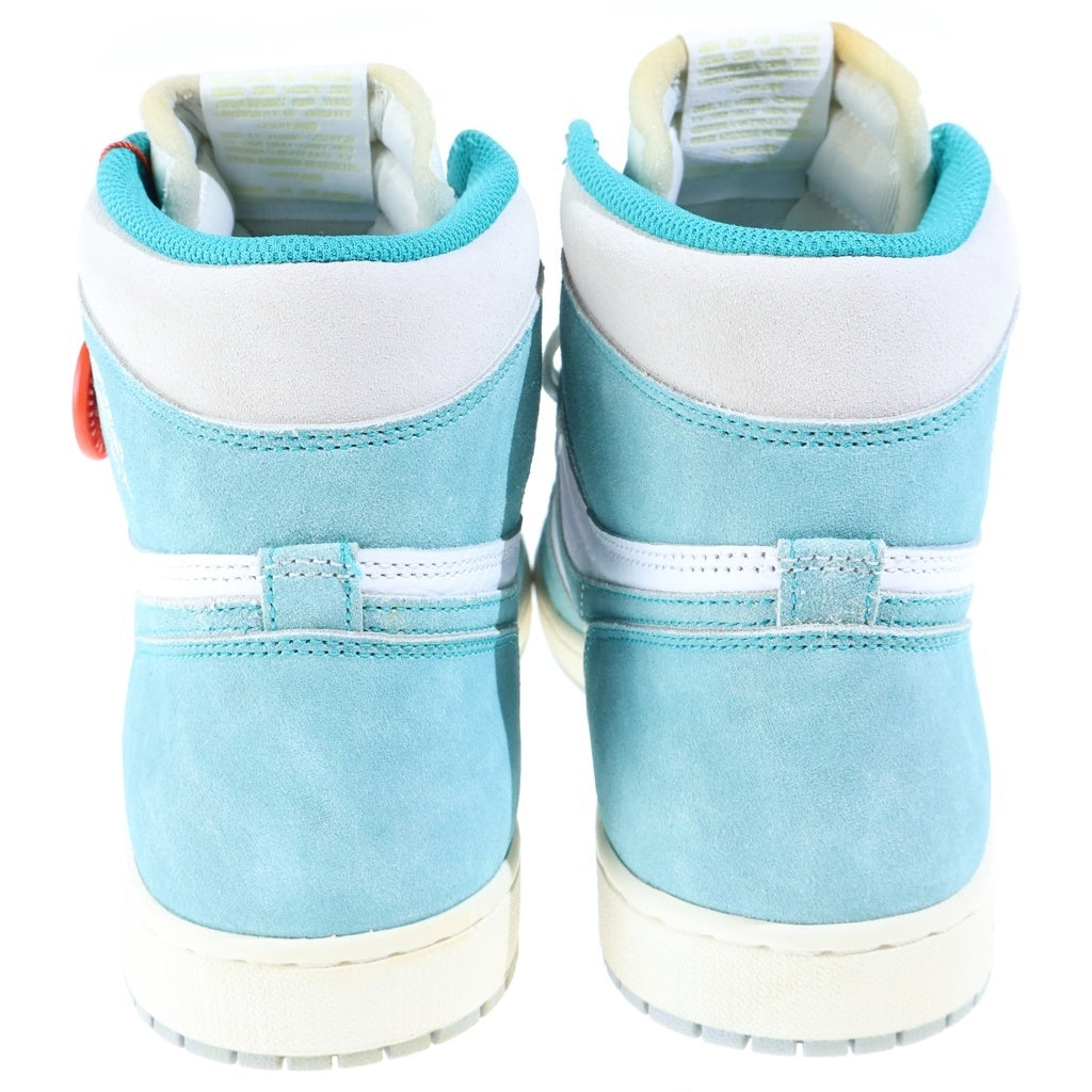 NIKE(ナイキ) AIR JORDAN1 RETRO HIGH OG エアジョーダン1 ターボグリーン ハイカットスニーカー ホワイト/グリーン US12/30.0cm 555088-311