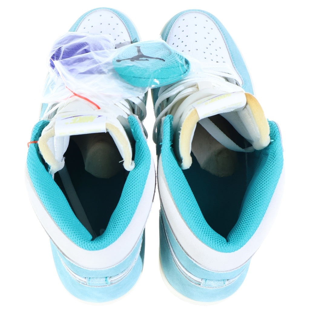 NIKE(ナイキ) AIR JORDAN1 RETRO HIGH OG エアジョーダン1 ターボグリーン ハイカットスニーカー ホワイト/グリーン US12/30.0cm 555088-311