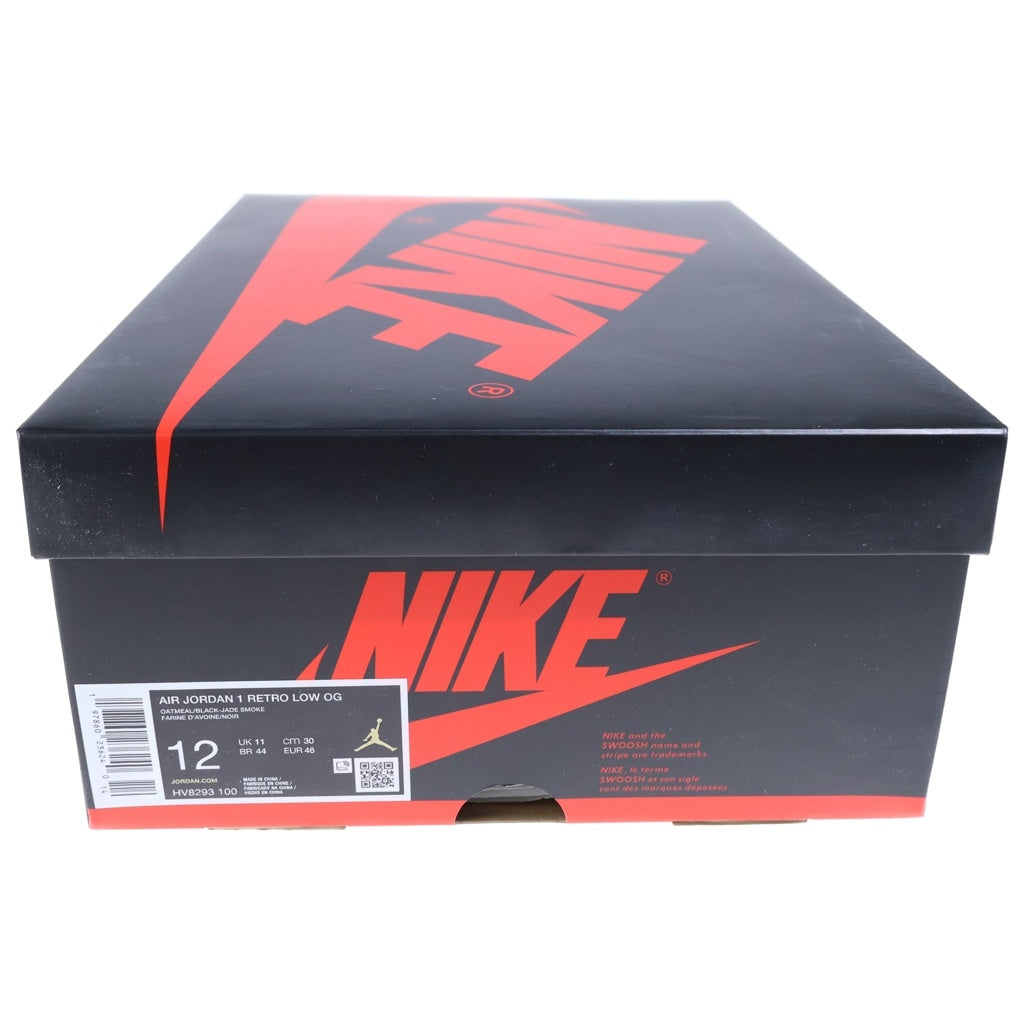 NIKE(ナイキ) × RUI HACIMURA AIR JORDAN RETRO LOW OG エアジョーダン 1 八村 塁 ローカットスニーカー ベージュ US12/30.0cm HV8293-100