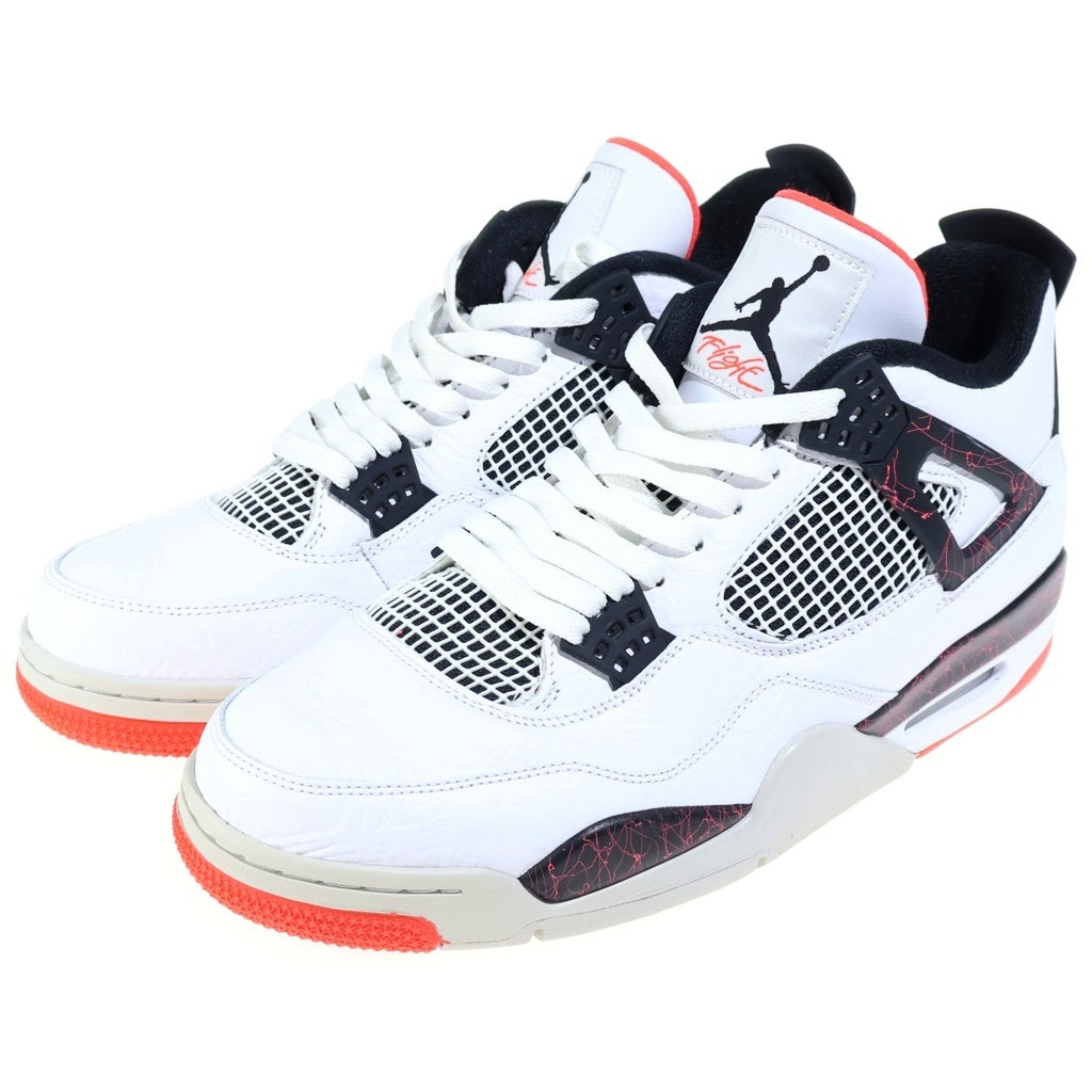 NIKE(ナイキ) AIR JORDAN 4 RETRO FLIGHT NOSTALGIA 308497-116 エアジョーダン4 レトロ フライトノスタルジー ミッドカットスニーカー ホワイト US12/30.0cm