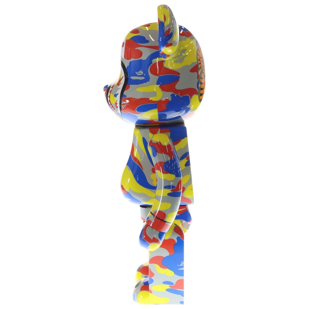 BE@RBRICK(ベアブリック) × A BATHING APE 1000% 30TH ANNIVESARY SHARK HOODIE 30周年 シャーク フーディー ベアブリック フィギュア 人形 インテリア マルチカラー
