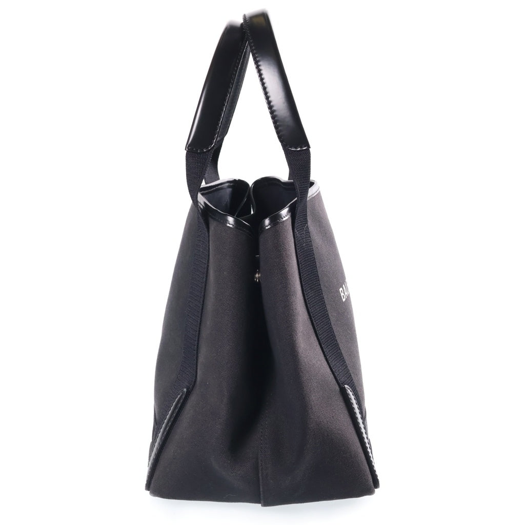BALENCIAGA(バレンシアガ) NAVY CABAS S ネイビーカバス ハンドバッグ ブラック 339933 レディース