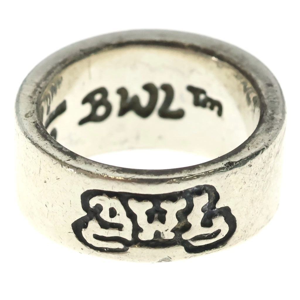 Bill Wall Leather/BWL(ビルウォールレザー) BWL ワイドロゴ リング シルバー