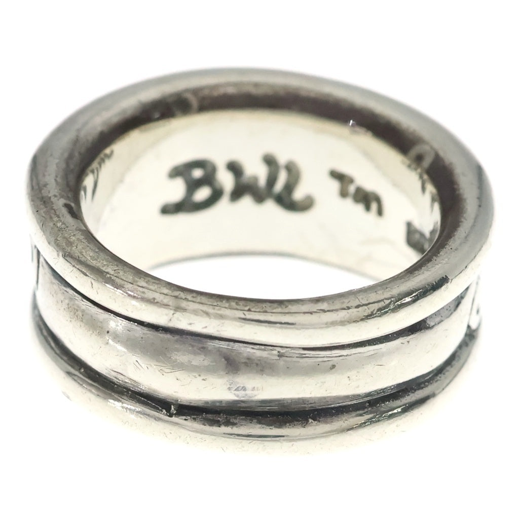 Bill Wall Leather/BWL(ビルウォールレザー) WAVE CHANNEL RING ウェーブ チャンネル リング シルバー