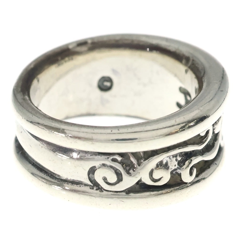 Bill Wall Leather/BWL(ビルウォールレザー) WAVE CHANNEL RING ウェーブ チャンネル リング シルバー