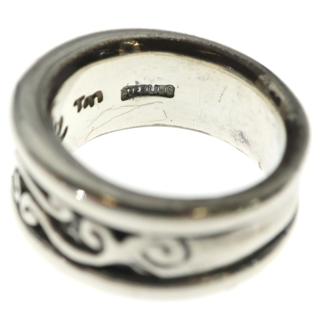 Bill Wall Leather/BWL(ビルウォールレザー) WAVE CHANNEL RING ウェーブ チャンネル リング シルバー
