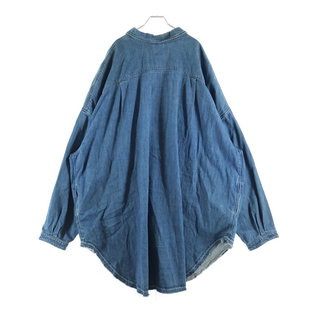 KAPITAL(キャピタル) 17AW 11.5ozデニム 長袖 CPOスラッピーシャツ インディゴK1708LS009 K1708LS009