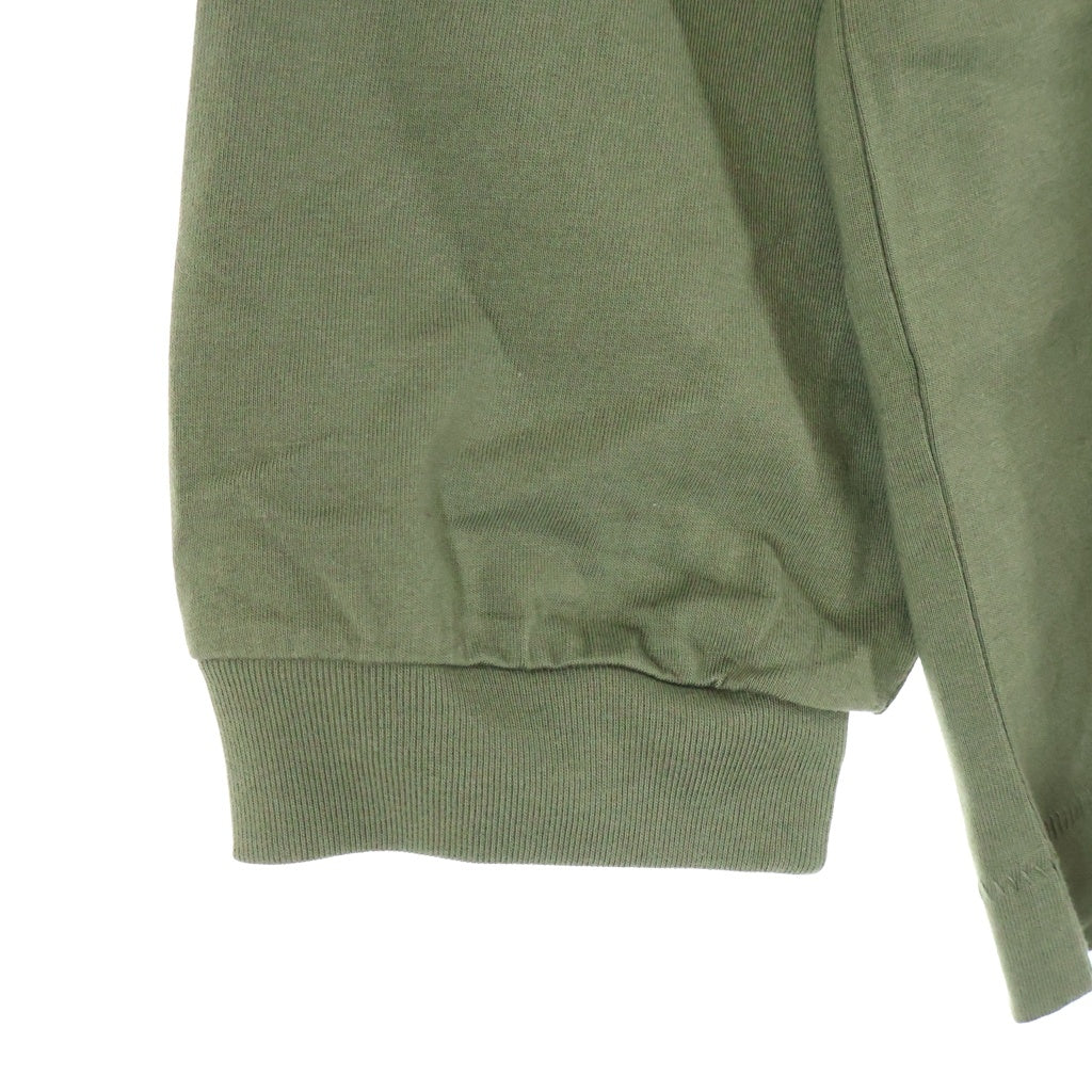 FEAR OF GOD ESSENTIALS(フィアオブゴッド エッセンシャルズ) ブランドロゴ プリント長袖Tシャツ カットソー カーキ