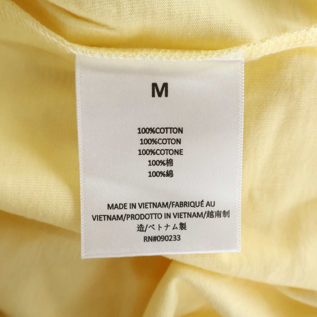 FEAR OF GOD ESSENTIALS(フィアオブゴッド エッセンシャルズ) Vネック バックロゴ 半袖Tシャツ カットソー イエロー