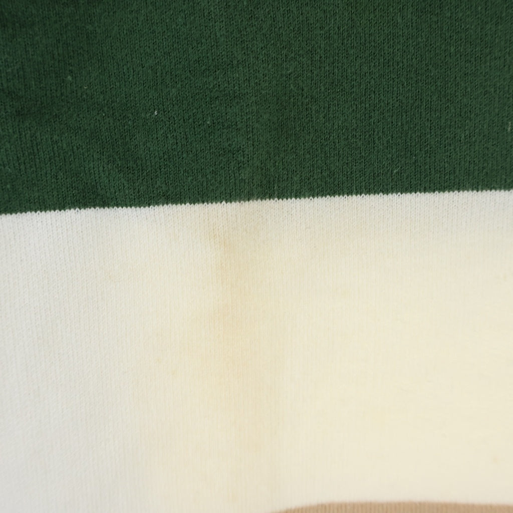 A BATHING APE(アベイシングエイプ) 90s 初期 クルーネック ボーダー 長袖Tシャツ カットソー マルチカラー