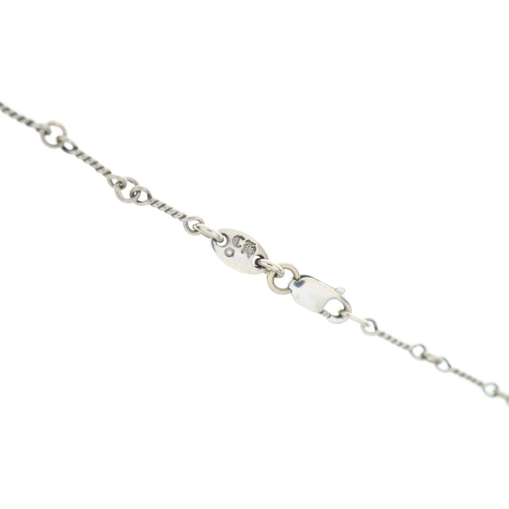 CHROME HEARTS(クロムハーツ) 18KWG NECKCHAIN T20 ツイストチェーンネックレス 20inch ホワイトゴールド BCA003