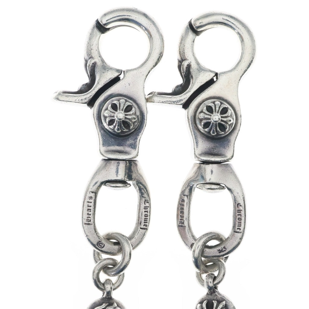 CHROME HEARTS(クロムハーツ) NO2 MULTIBALL LONG-T 2クリップロング#2 マルチボール ウォレットチェーン シルバー