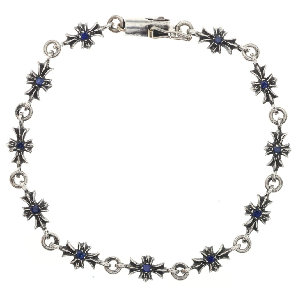 CHROME HEARTS(クロムハーツ) TNY CH PLS P/SAP/タイニー E CHプラス PAVEブルーサファイア シルバー/ブルー
