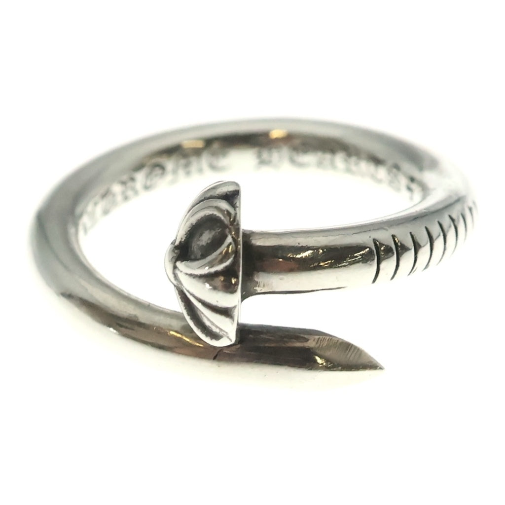 CHROME HEARTS(クロムハーツ) NAIL CRSBALL ネイル クロスボール リング シルバー BCA349