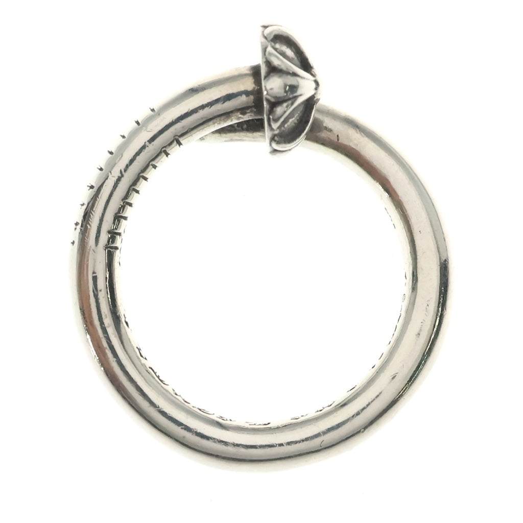 CHROME HEARTS(クロムハーツ) NAIL CRSBALL ネイル クロスボール リング シルバー BCA349