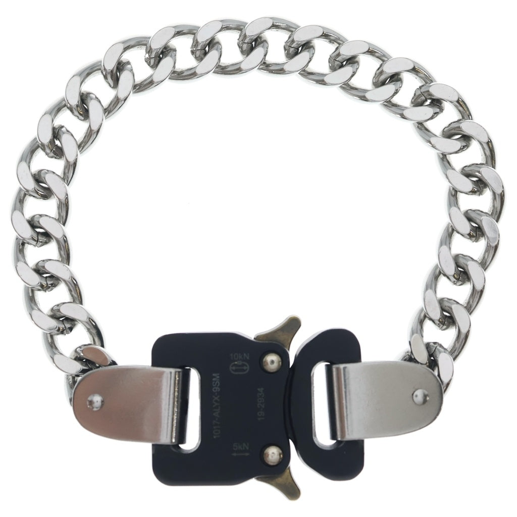 1017 ALYX 9SM(アリクス) METAL BUCKLE BRACELET メタル バックルブレスレット シルバー
