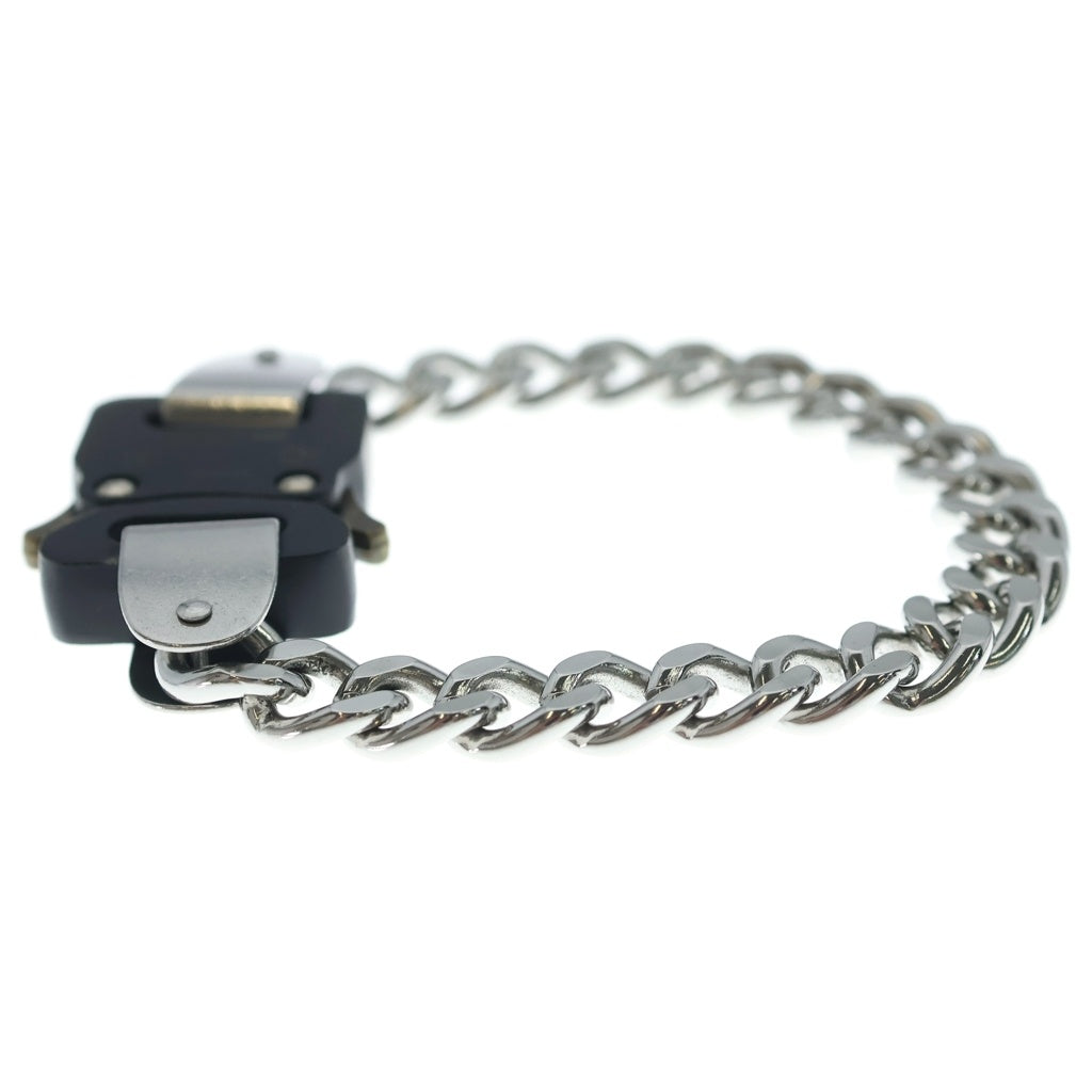 1017 ALYX 9SM(アリクス) METAL BUCKLE BRACELET メタル バックルブレスレット シルバー