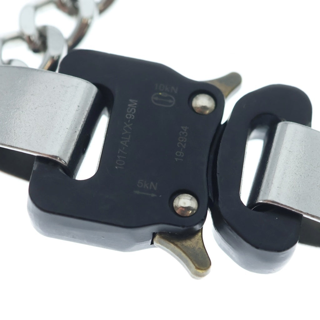 1017 ALYX 9SM(アリクス) METAL BUCKLE BRACELET メタル バックルブレスレット シルバー