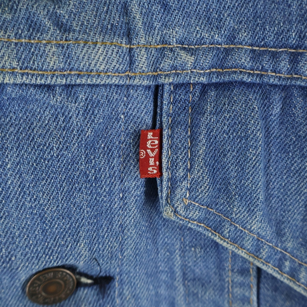 Levi's(リーバイス) 70-80s USA製 70505-0213 ボタン裏529 スモールe 4th インディゴ 70505ー0213