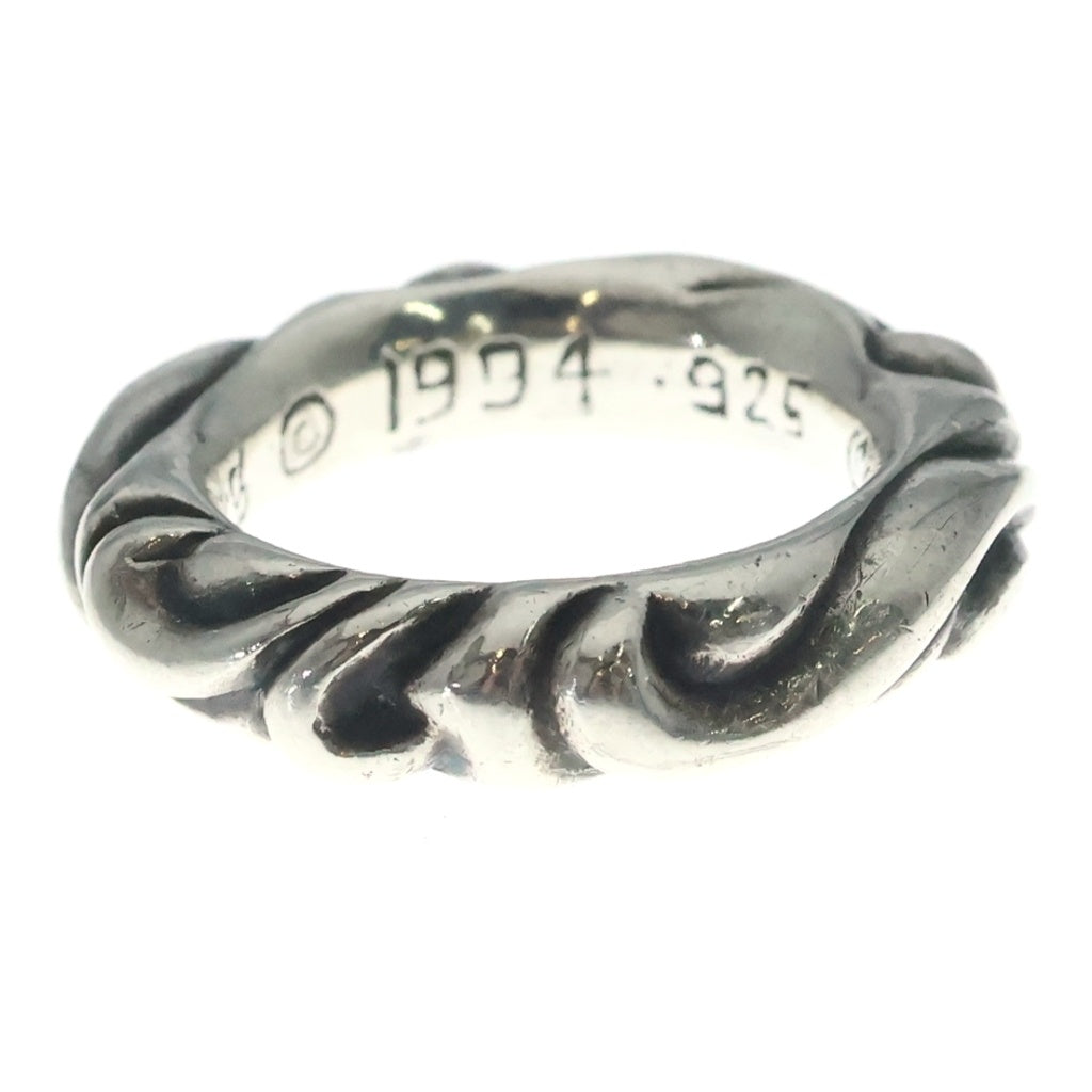 CHROME HEARTS(クロムハーツ) SCRL BAND スクロールバンド リング シルバー BCA351