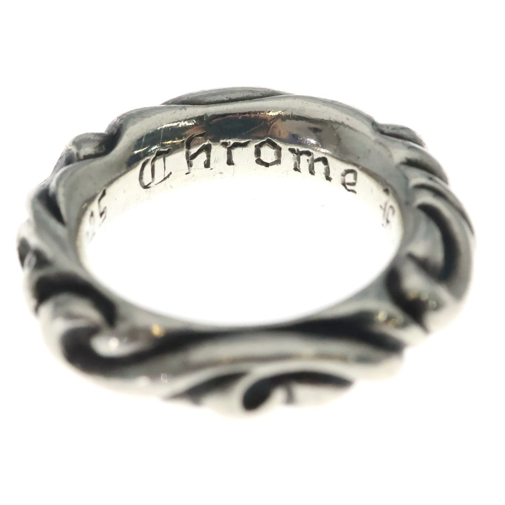 CHROME HEARTS(クロムハーツ) SCRL BAND スクロールバンド リング シルバー BCA351