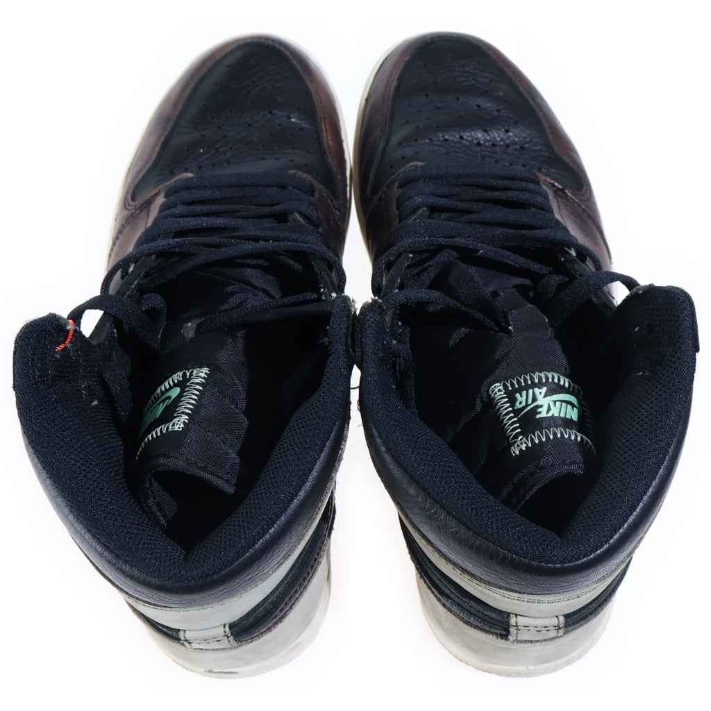 NIKE(ナイキ) AIR JORDAN 1 HIGH OG RUST SHADOW エアジョーダン1 ラストシャドウ ハイカットスニーカー カーキ/ブラック US9.5/27.5cm 555088-033