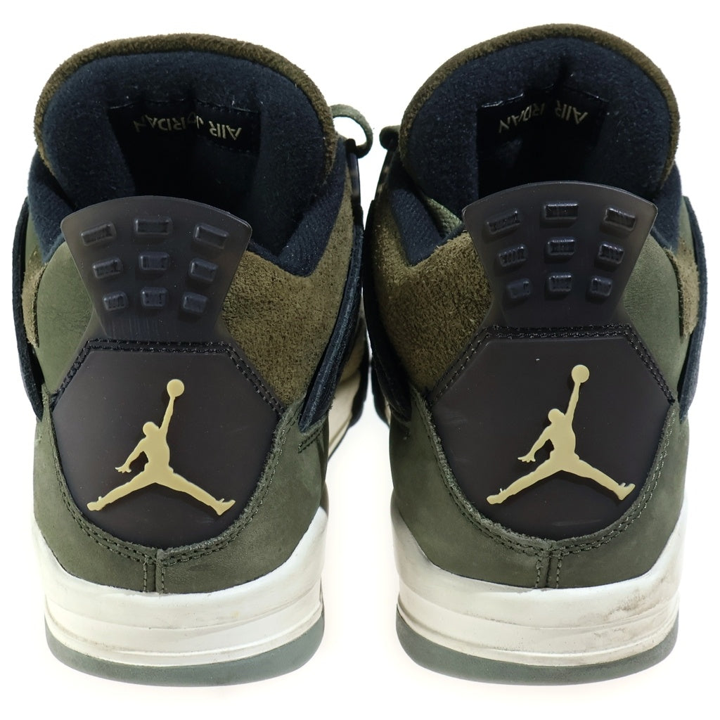 NIKE(ナイキ) AIR JORDAN4 RETRO SE CRAFT OLIVE エアジョーダン4 クラフトオリーブ ハイカットスニーカー カーキ US10/28.0cm FB9927-200