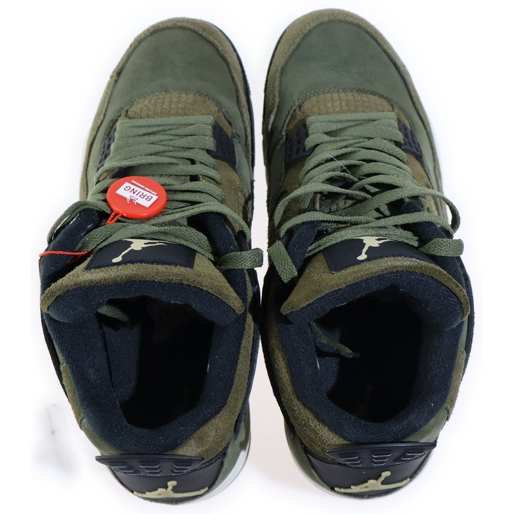 NIKE(ナイキ) AIR JORDAN4 RETRO SE CRAFT OLIVE エアジョーダン4 クラフトオリーブ ハイカットスニーカー カーキ US10/28.0cm FB9927-200