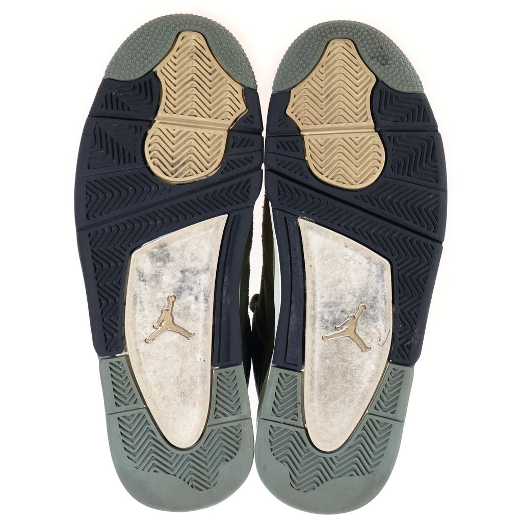 NIKE(ナイキ) AIR JORDAN4 RETRO SE CRAFT OLIVE エアジョーダン4 クラフトオリーブ ハイカットスニーカー カーキ US10/28.0cm FB9927-200