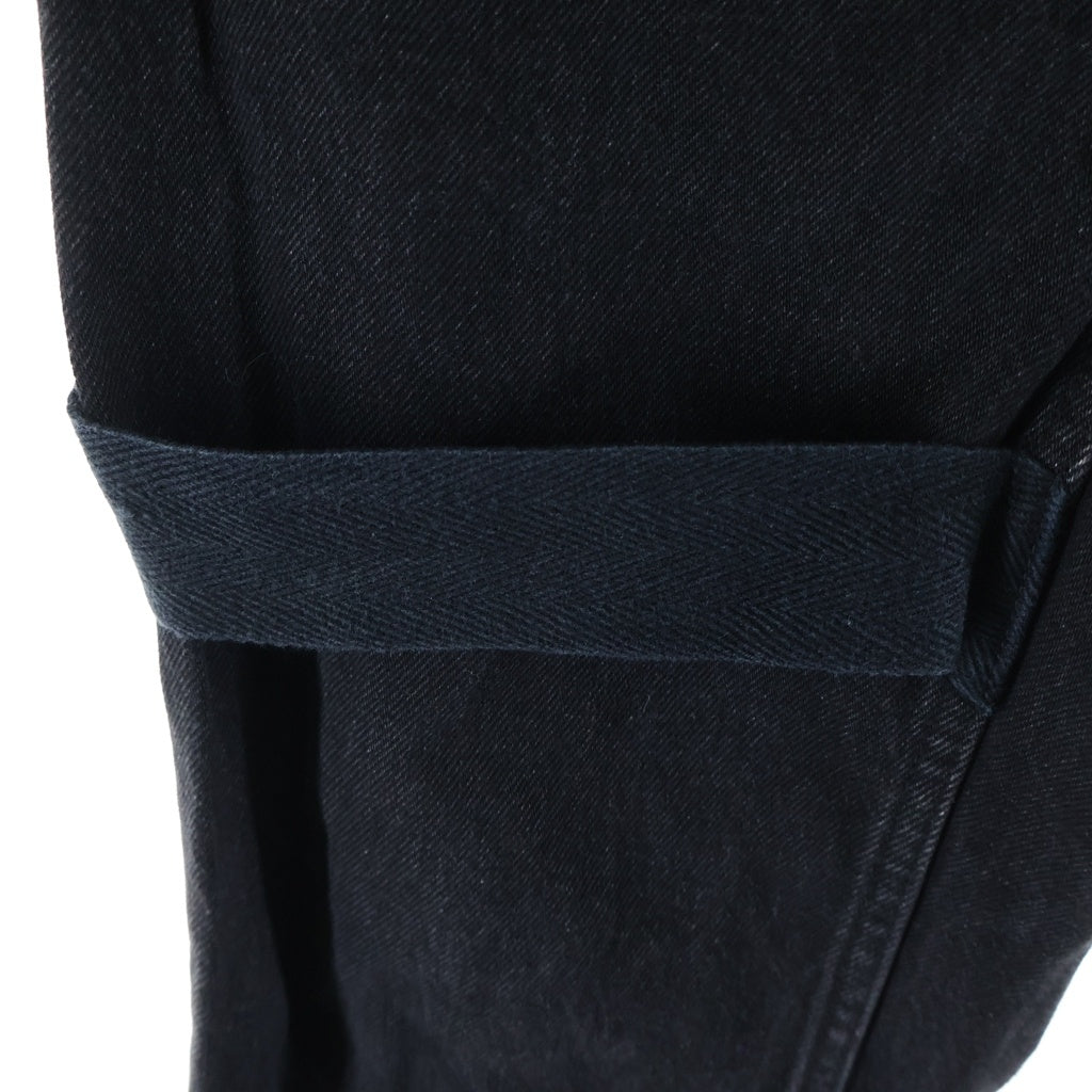 JOHN LAWRENCE SULLIVAN(ジョンローレンスサリバン) STRAP DENIM PANTS ストラップ デニムパンツ ブラック 2B013-0321-28