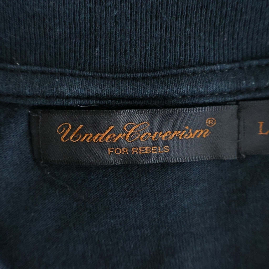 UNDERCOVERISM(アンダーカバイズム) 02SAW SCAB期 反戦 equality 半袖Tシャツ カットソー ブラック