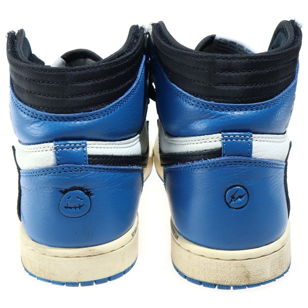 NIKE(ナイキ) ×TRAVIS SCOTT ×FRAGMENT DESIGN AIR JORDAN1 RETRO HIGH OG SP エアジョーダン1 ハイカットスニーカー US7.5/25.5cm DH3227-105