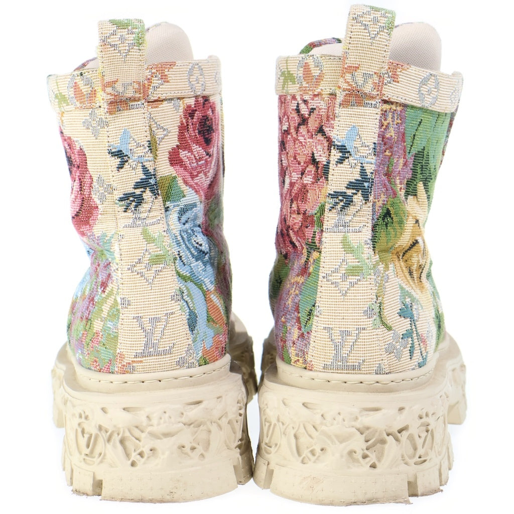 LOUIS VUITTON(ルイヴィトン) Baroque Ranger Boot LV バロック・ライン レンジャー ブーツ ハイカットブーツ マルチカラー 1AAHBN