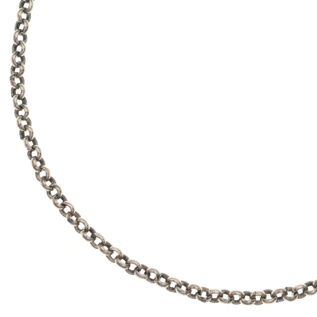 CHROME HEARTS(クロムハーツ) NECKCHAIN R18 ロールチェーンネックレス 18inch シルバー BCA083