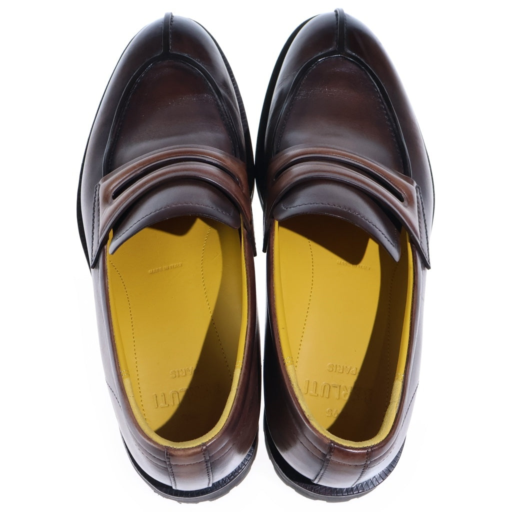 Berluti(ベルルッティ) NEW OSLO ニュー オスロ ヴェネチア カーフレザー ローファー ブラウン