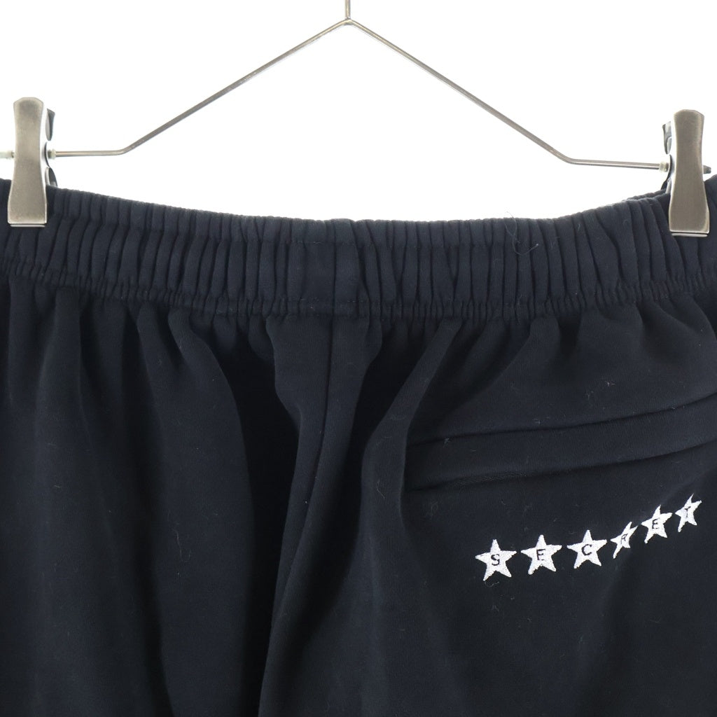NO BRAND(ノーブランド) SECRET シークレット TRACKSUIT プルオーバーパーカー スウェットパンツ セットアップ ブラック