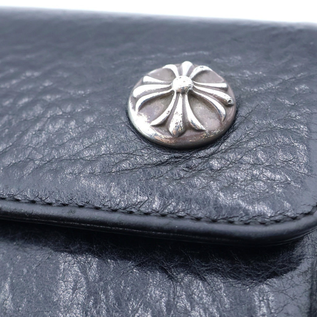 CHROME HEARTS(クロムハーツ) WAVE ウェーブ レザーウォレット 財布 ブラック