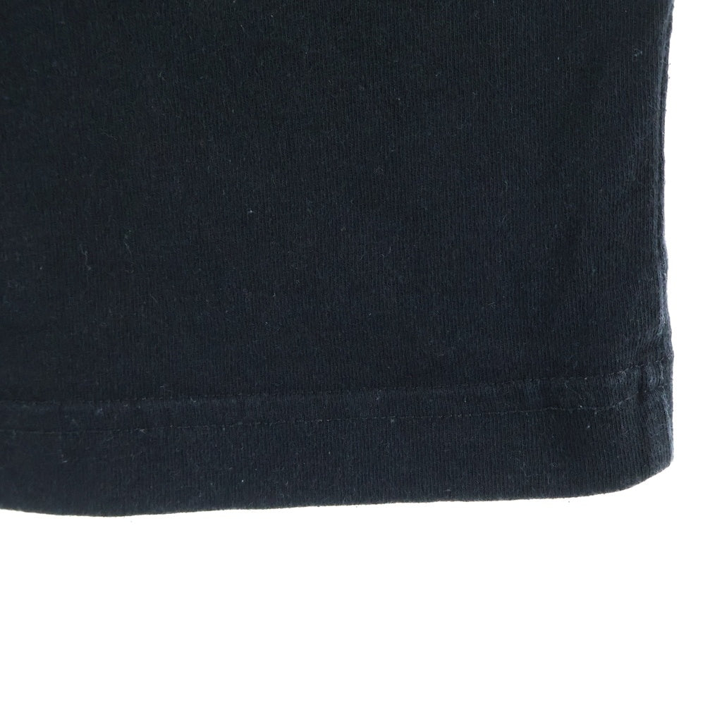 Palm Angels(パームエンジェルス) New College Logo Over T-shirt ニューカレッジロゴ オーバー 半袖Tシャツ カットソー ブラック PMAA047R20413027