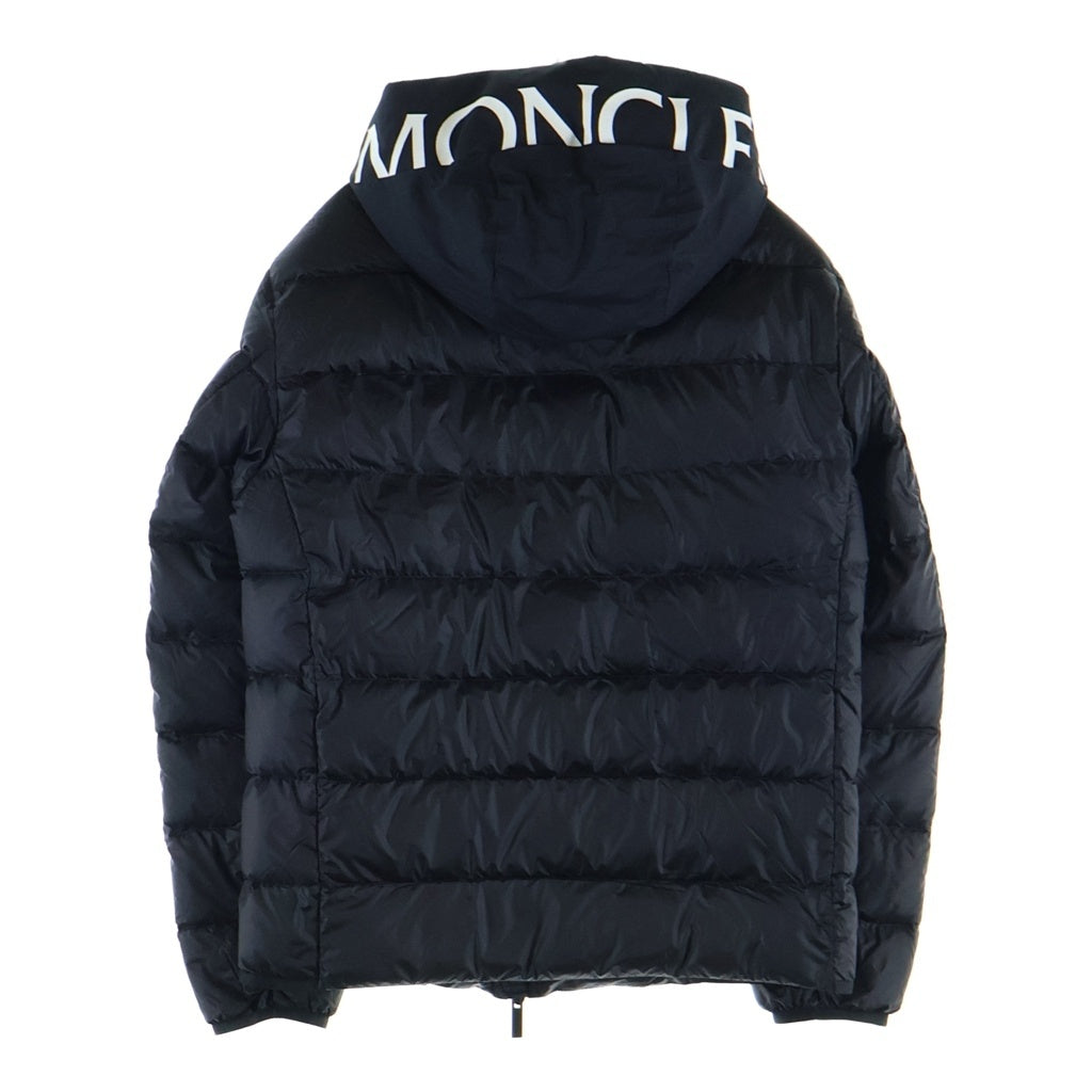 MONCLER(モンクレール) 23SS PROVINS GIUBBOTTO フードロゴ刺繍 ライトダウンジャケット ブラック I10911A00092 53279