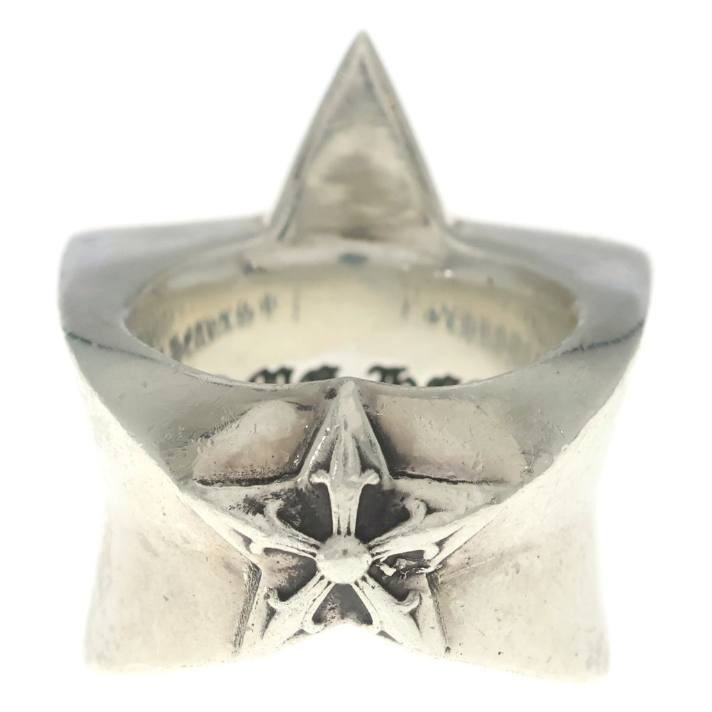 CHROME HEARTS(クロムハーツ) STR LRG RING ラージ スター リング シルバー